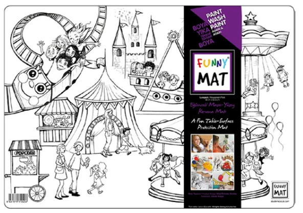 Funny Mat- Lunapark - 33,5x48cm ürün görseli 1