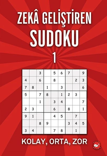 Zeka Geliştiren Sudoku 1 Kolay - Orta - Zor ürün görseli 1