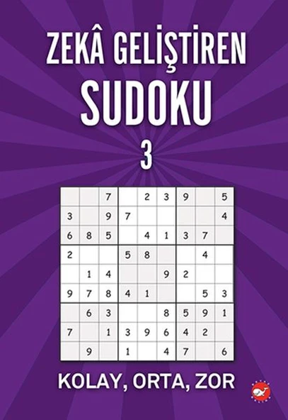 Zeka Geliştiren Sudoku 3 - Kolay - Orta - Zor ürün görseli 1