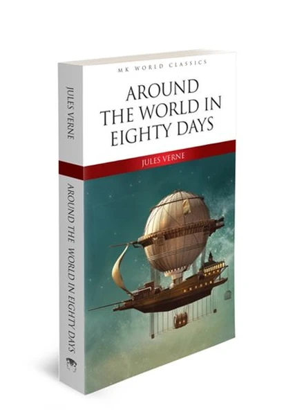 Around The World In Eighty Days - İngilizce Klasik Roman ürün görseli 1