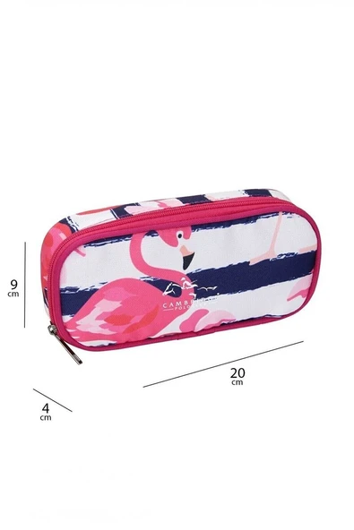 Cambridge Polo Club Pembe Flamingo Kalem Çantası 40038 216 ürün görseli 1
