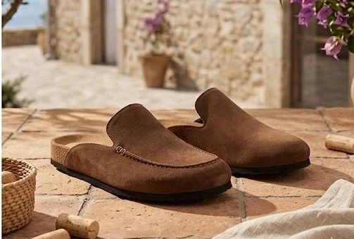 Ultra-Hafif Ortopedik Destekli Hakiki Süet Kadın Günlük Loafer – "Yorulmayan Adımlar Serisi ürün görseli 1