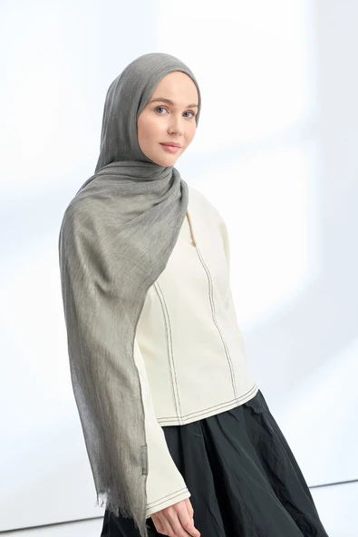 Organic Touch Ketens Viskoz Şal- 3601 - Resim 8