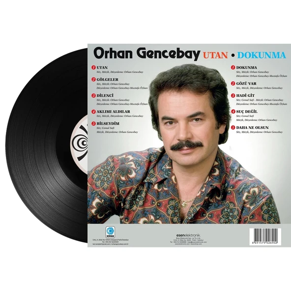 Orhan Gencebay Utan Dokunma - Plak - Resim 4