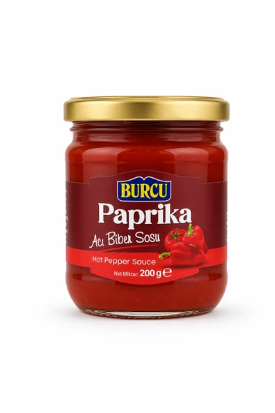 Burcu Paprika Acı Biber Sosu 200 Gr ürün görseli 1
