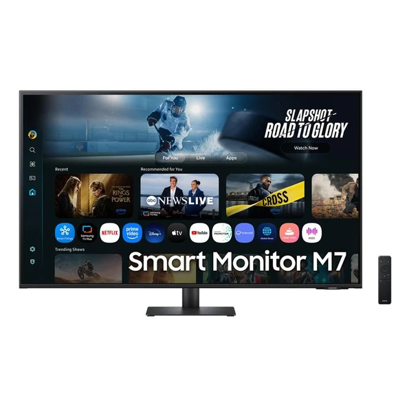 SAMSUNG LS43FM700UUXUF 43" Smart Monitör M7 M70F 4K 60 Hz ürün görseli 1