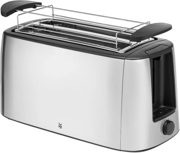 Wmf Bueno Pro Çelik İki Bölmeli Uzun Hazneli 6 Isı Ayarlı Gümüş Ekmek Kızartma Makinesi 1550 W ürün görseli 1