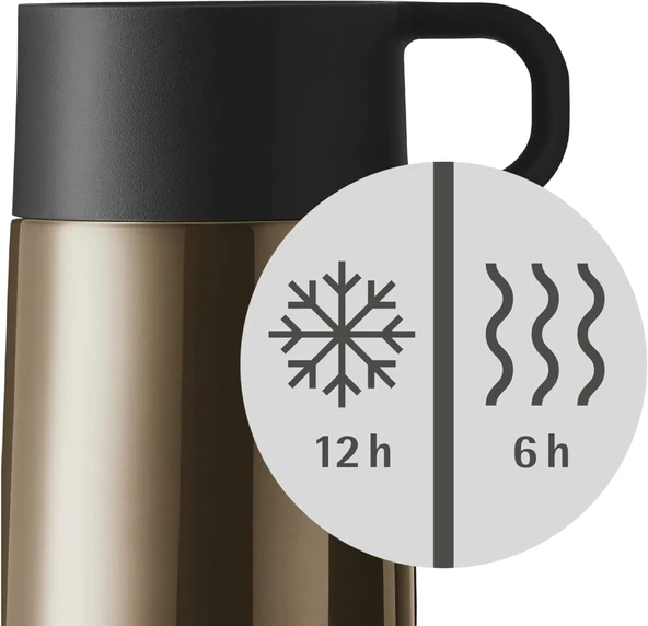 Wmf Çelik Toprak Kişisel Kısa Termos 300 Ml - Resim 4