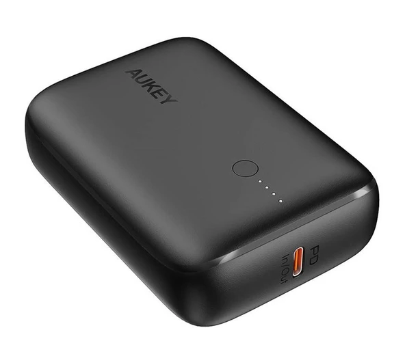 Aukey Mini Powerbank 10000mAh Type-C Hızlı Şarj ürün görseli 1
