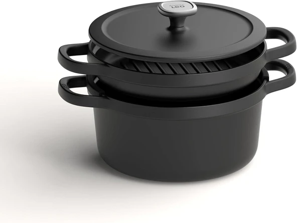 Berghoff Graphite Döküm Demir Tencere 26 Cm - Resim 2