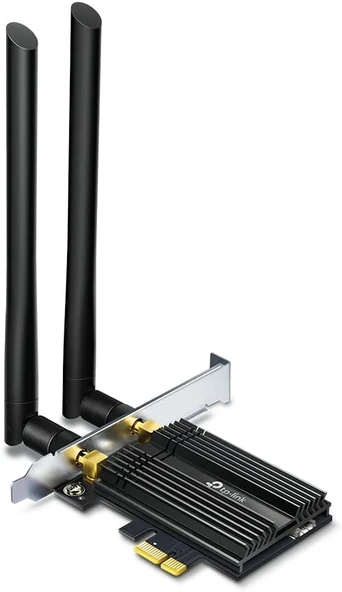 Tp-Link Archer Tx50E, Ax3000 Mbps Wi-Fi 6 Bluetooth 5.0 Pcie Ağ Kartı, İki Anten, 1024-Qam,Ofdma Ve ürün görseli 1