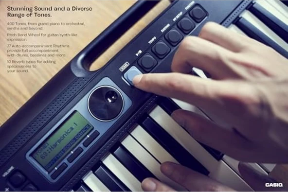 Casio Casiotone Ct-S300C2 61 Tuşlu Org, Siyah - Resim 2