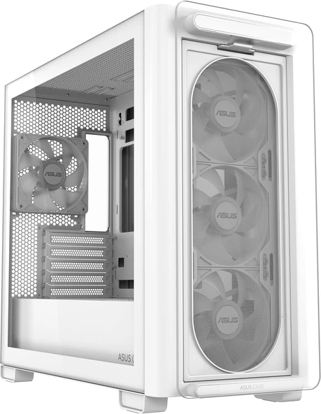 Asus A23 Plus M-Atx Kasa, Gi̇zli̇ Konnektör Destekli̇, 360 Mm Radyatör Ve 380 Mm Ekran Karti Uyumlu, ürün görseli 1