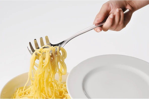 Wmf Nuova Çelik Makarna Servis Kaşığı - Resim 3