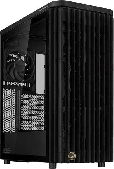 Asus Proart Pa401 Wood Edition, Orta Kule Atx Pc Kasası, Ahşap Ön Panel, Temperli Cam Yan Panel, 2 X ürün görseli 1