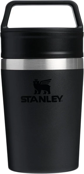 Stanley Cafe To-Go Travel Mug Termos Bardak, Siyah, 0.23 Litre ürün görseli 1
