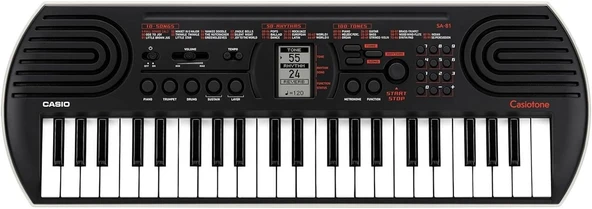 Casio Sa-81 Mini Klavye, 44 Mini Tuşlu, Siyah ürün görseli 1