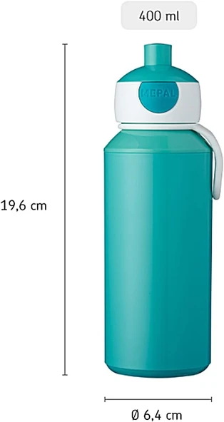 Mepal Drinking Bottle Pop Up Campus İçecek Şişesi 400 Ml - Resim 4