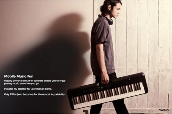 Casio Casiotone Ct-S300C2 61 Tuşlu Org, Siyah - Resim 4