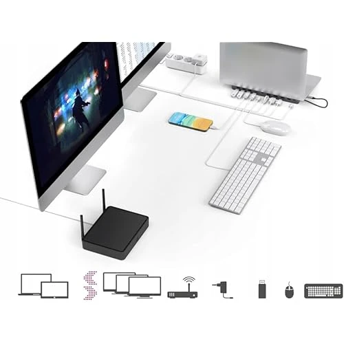 Usb-C Hub Stand 10 Port 4Xusb-A2Xusb-Chdmilan - Resim 5