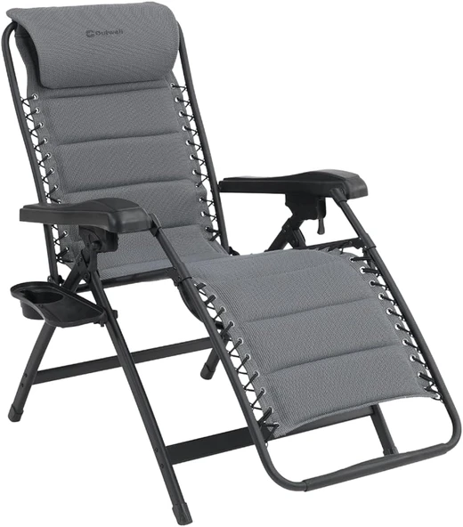 Outwell Acadia Premium Katlanabilir Sandalye & Şezlong Grey ürün görseli 1