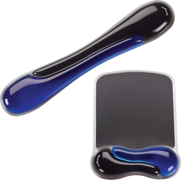 Kensington Duo Gel Mouse & Keyboard Wrist Rest Bundle, Mavi (K52920Ww) ürün görseli 1