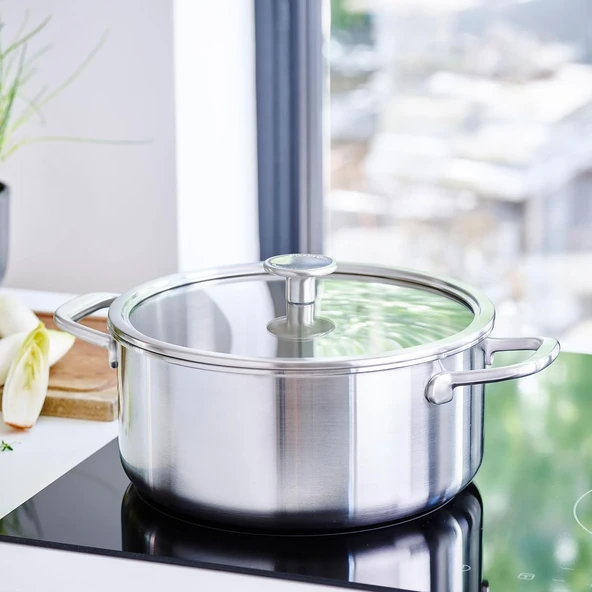 Kitchenaid 3-Kat Paslanmaz Çelik Tencere 20 Cm / 3,11 L - Resim 2