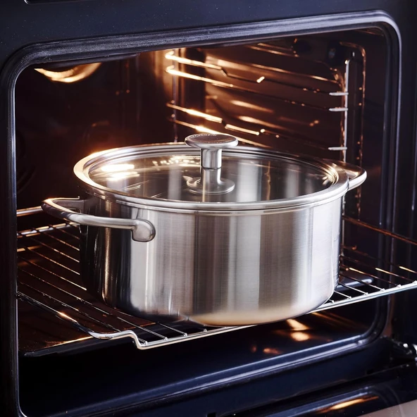 Kitchenaid 3-Kat Paslanmaz Çelik Tencere 20 Cm / 3,11 L - Resim 6