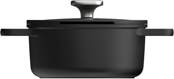Berghoff Leo Phantom Yapışmaz Kapaklı Güveç 20 Cm - Resim 5
