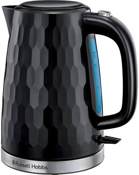 Russell Hobbs Honeycomb Black Kettle Bouilloire 1,7 L 2400 W Siyah ürün görseli 1