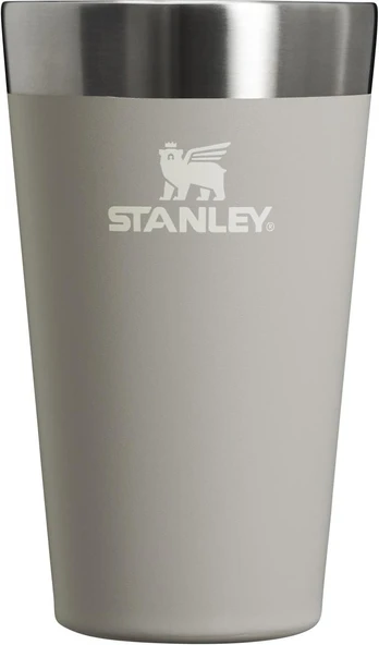 Stanley Adventure Stacking Pint Vakumlu Soğuk İçecek Bardağı, Gri 2.0 (Ash), 0.47 Litre ürün görseli 1