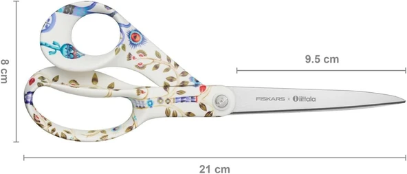 Fiskars X Iittala Taika Makas 21 Cm Beyaz - Resim 2
