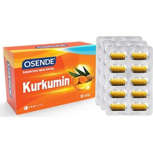 Osende Kurkumin 30 Kapsül 8680133000706 ürün görseli 1