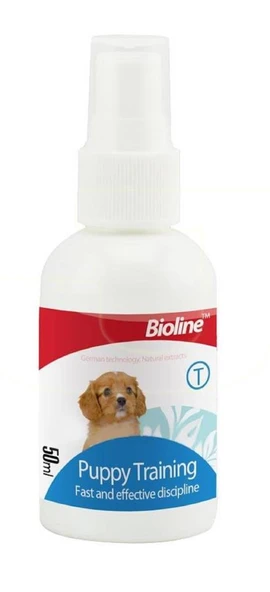 Bioline Köpekler İçin Tuvalet Eğitim Spreyi 50ml ürün görseli 1