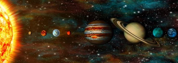 Nova Puzzle 1000 Parça Güneş Sistemi Panorama Puzzle ürün görseli 1