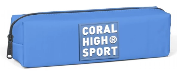 Coral High Sport Tek Bölmeli Açık Mavi Kalemlik ürün görseli 1