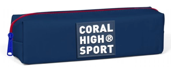 Coral High Sport Tek Bölmeli Lacivert Kalem Çantası ürün görseli 1