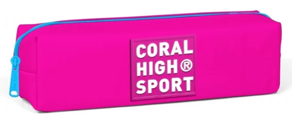 Coral High Sport Tek Bölmeli Pembe Kalem Çantası ürün görseli 1