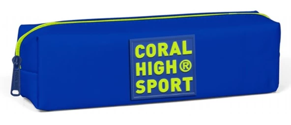 Coral High Sport Tek Bölmeli Koyu Mavi Kalemlik ürün görseli 1