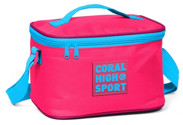 Coral High Sport Kırmızı Mavi Thermo Beslenme Çantası 22895 ürün görseli 1