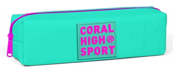 Coral High Sport Tek Bölmeli Yeşil Kalemlik ürün görseli 1