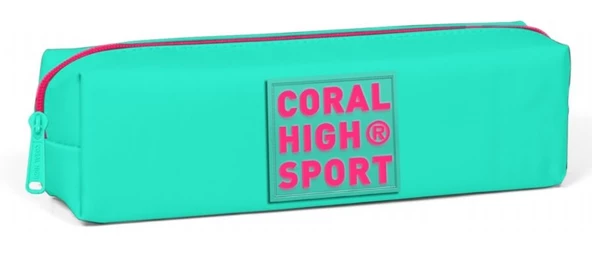 Coral High Sport Tek Bölmeli Su Yeşili Kalemlik ürün görseli 1