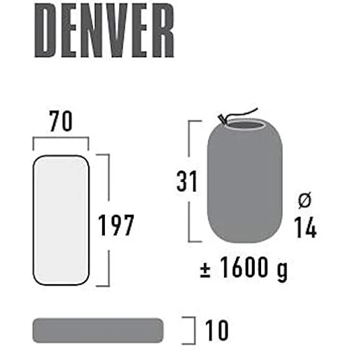 High Peak Denver Şişme Mat Yeşil - Resim 3