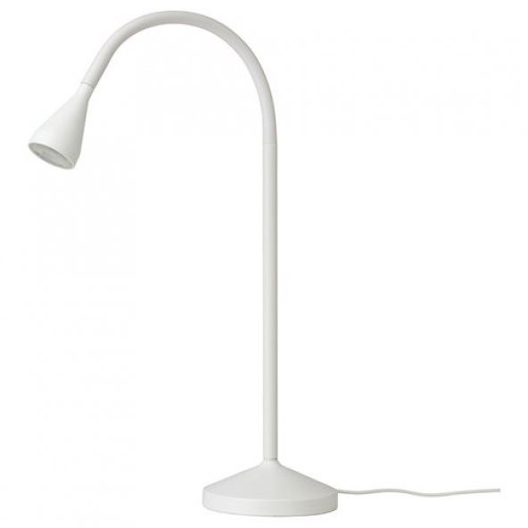 LED'li Çalışma Lambası, Beyaz Renk IKEA 1.9 W Çalışma Masa Lambası Dekorasyon ürün görseli 1