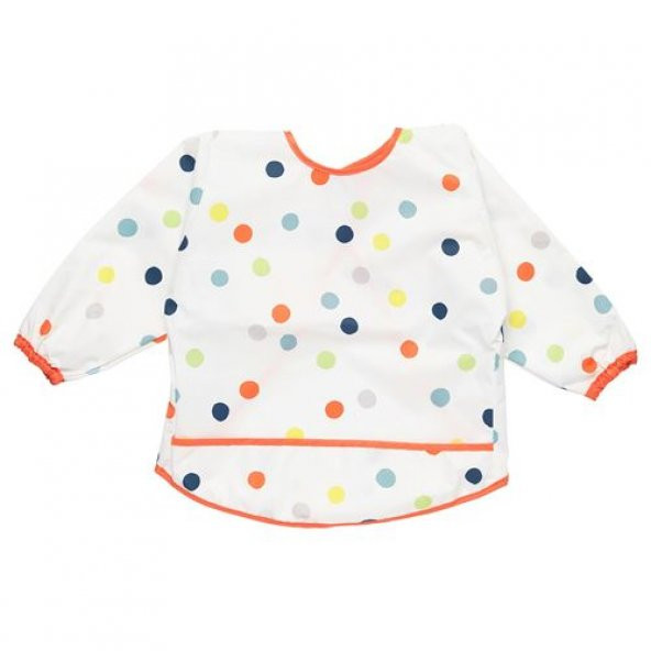 Bebek Mama Önlüğü IKEA 37x34 Cm Cırt-Cırtlı Bant Elastik Uzun Kollu ürün görseli 1