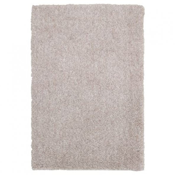 Bej Renk Mini Yumuşak Peluş Halı IKEA Paket 60x90 Cm-Banyo Halısı ürün görseli 1