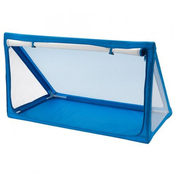 Çocuk Futbol Kalesi ve Depolama Alanı 90x53x53cm Mavi IKEA ürün görseli 1