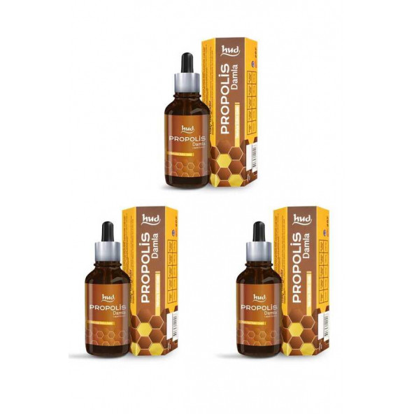 Hud Propolis Damla 50 ml 3 Adet ürün görseli 1