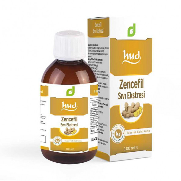 Hud Zencefil Sıvı Ekstresi 100 ml ürün görseli 1