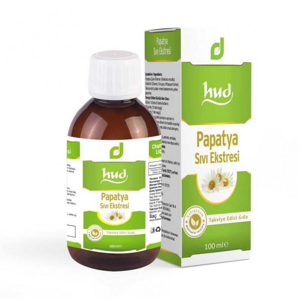 Hud Papatya Sıvı Ekstresi 100 ml ürün görseli 1